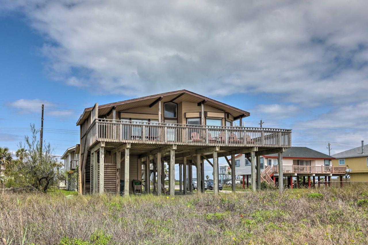 Galveston Home With Spacious Deck Steps To Beach! Extérieur photo