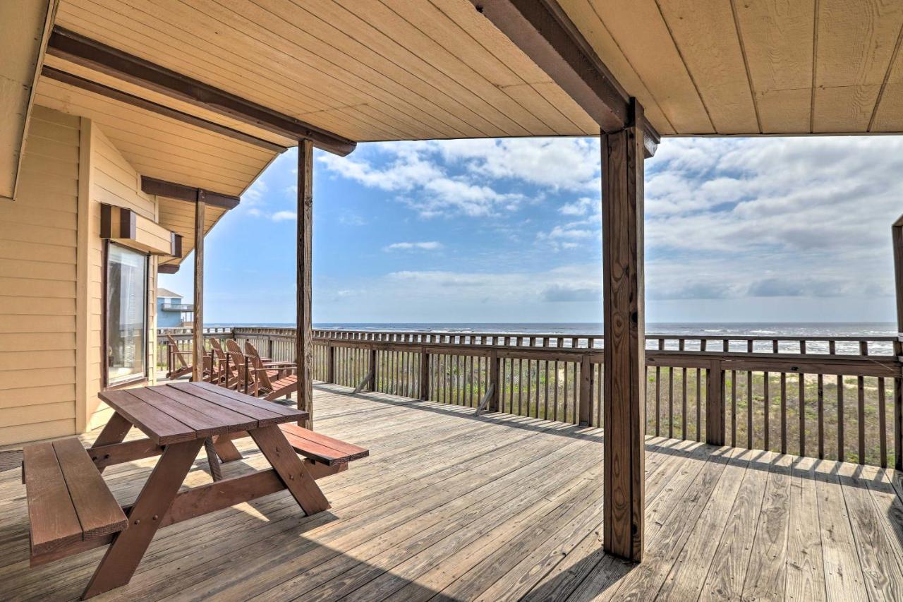 Galveston Home With Spacious Deck Steps To Beach! Extérieur photo